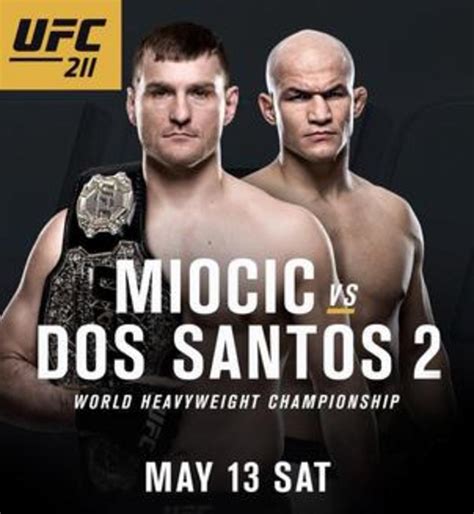 UFC 211: Miocic vs Dos Santos 2 .